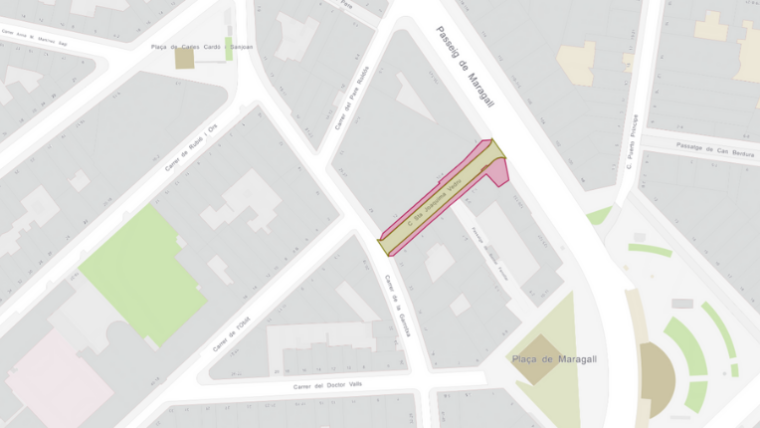 Renovació de voreres al carrer de Santa Joaquima de Vedruna