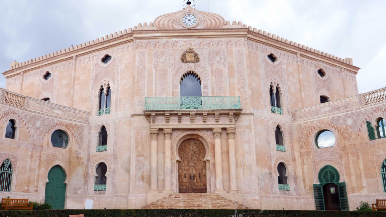 Palau del Marquès d'Alfarràs al parc del Laberint d'Horta