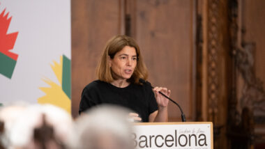 La periodista Anna Guitart, comissaria del programa. Autor: Martí Petit.