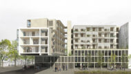 Render d'edifici a c. d'Àvila 96-100