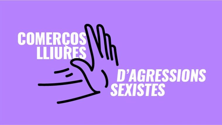 Comerços lliures d'agressions sexistes - segell