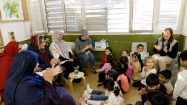 Infants i dones a projecte de lleure familiar compartit