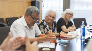 Participants de la Comissió d’Empara.