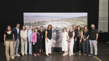 La tinenta d'alcaldia, Laia Bonet, en l'acte de presentació del nou projecte per al Sant Jordi Club