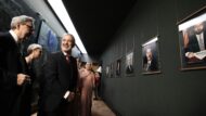 L'alcalde Jaume Collboni a la Galeria dels Alcaldes de l'Ajuntament