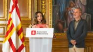 Fotografia de Marta Salicrú parlant des d'un faristol.