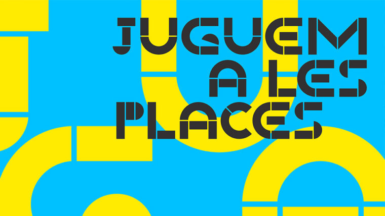 Bàner 'Juguem a les places'