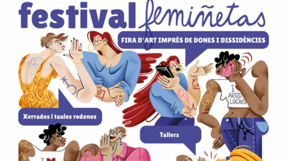 Cartell festival femiñetas 2025