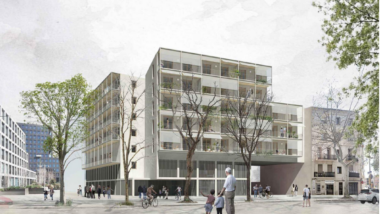 Render d&#039;edifici a c. d&#039;Àvila 96-100