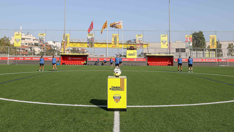 Torneig d'Històrics femení al Municipal del Guinardó