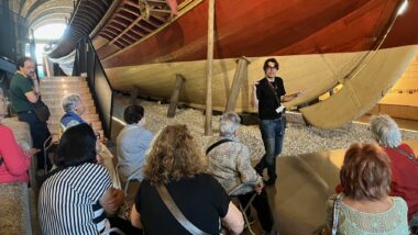 Activitat al Museu Marítim de Barcelona.