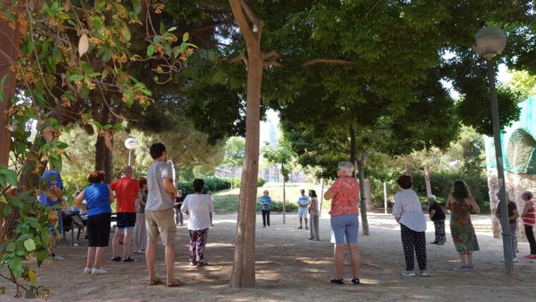 Activa't als parcs. Parc del Clot a Sant Martí