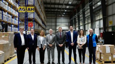 Visita al magatzem de l&#039;UNRWA a Jordània.