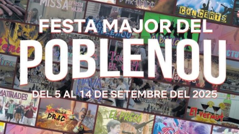 Cartell FM Poblenou 2025