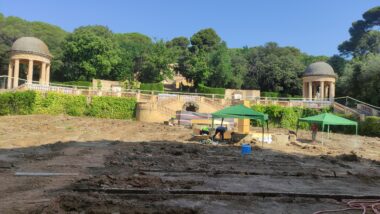 Vista de la intervenció arqueològica. Autors: J. Llaberia – O. Varas