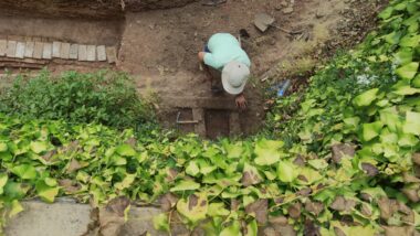 Vista de la intervenció arqueològica. Autors: J. Llaberia – O. Varas