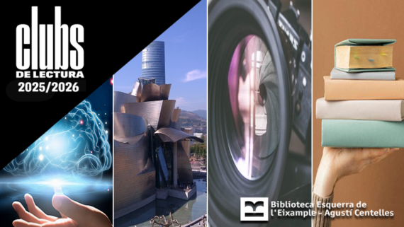 Clubs de Lectura 2025-2026 a la biblioteca Esquerra de l'Eixample