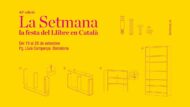 Cartell de la Setmana del Llibre en Català 2025
