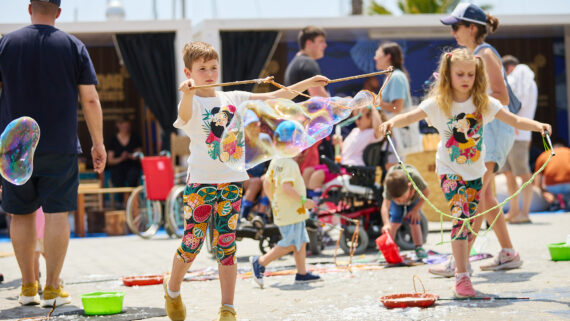 Dissabte Blau al Port Olímpic