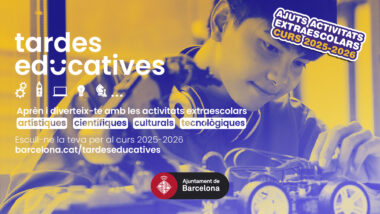 Una persona jove realitzant una activitat extraescolar