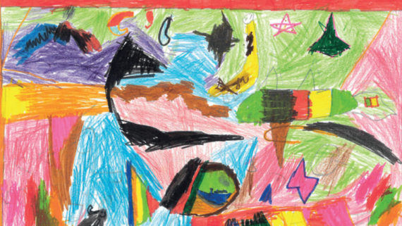 Dibujo: Noah Torres. Escola Doctor Ferran i Clua.