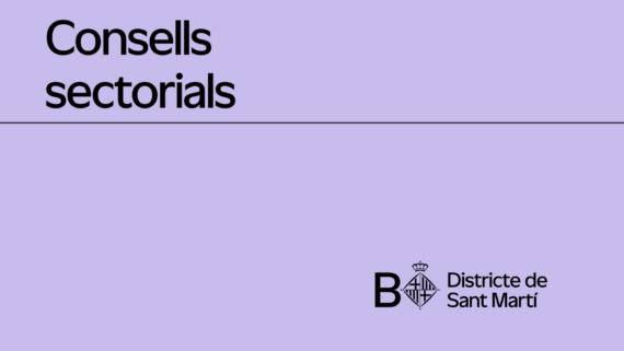El cartell dels Consells Sectorials