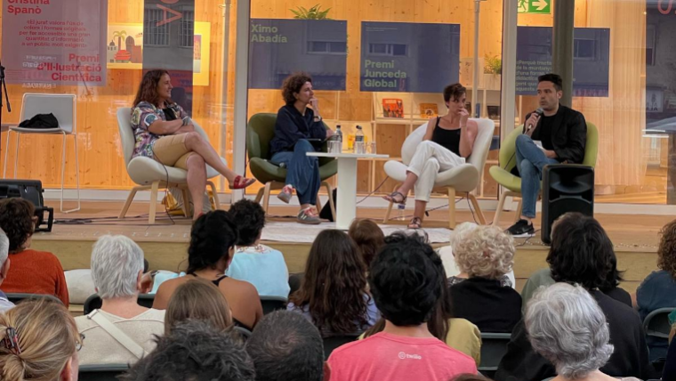 Acte de clausura de l'Escola de Pensament. Biblioteca Gabriel García Márquez