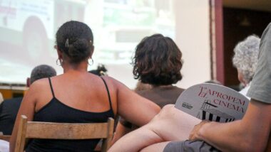 Espectadors en una de les sessions de la 14a edició del Pantalla