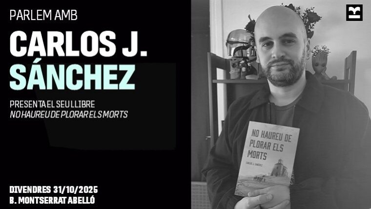 Foto de la presentació del llibre de Carlos J. Sánchez