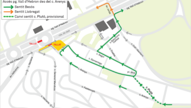 Plànol de desviaments