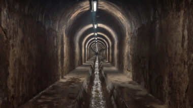 Interior de claveguera. Autora Cristina Salarich