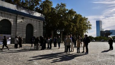 Terreny sobre el qual s&#039;edificarà la futura Biblioteca Pública de l&#039;Estat. Autora: Laura Guerrero