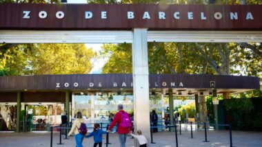 Entrada al Zoo de Barcelona. Autora: Laura Guerrero.