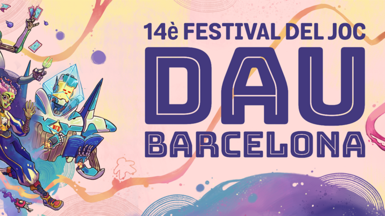 Cartell que anuncia les activitats del DAU Barcelona 2025