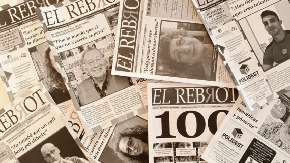 Diferents números de la revista El Rebrot