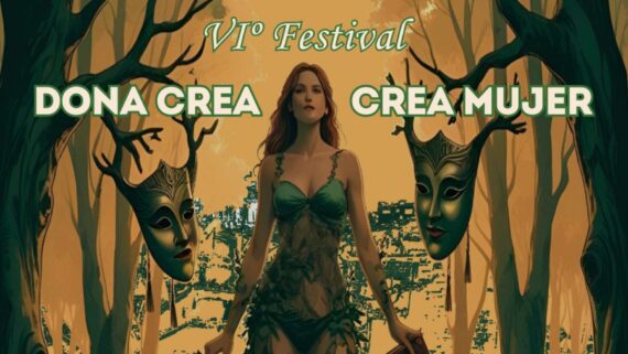 Cartell del Festival Dona Crea-Crea Mujer