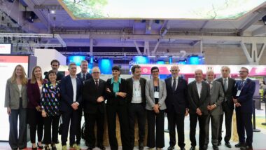 Foto de grup a la Smart City Expo World Congress.