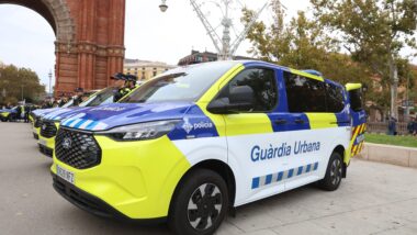 Nou vehicle de la Guàrdia Urbana de Barcelona. Autor: Òscar Giralt.