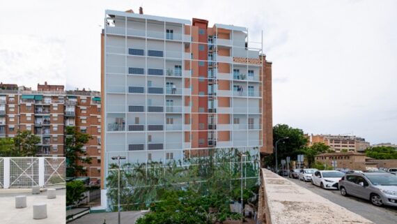 Mitgera de Espronceda 321: imatge virtual de la rehabilitació