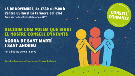 Consell d'Infants, àgora Sant Martí