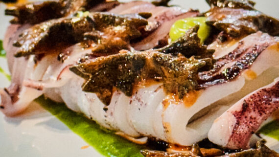 'Gust Mediterrani d'Autor' posa en valor el calamar de potera i la pesca sostenible al Gastronomic Forum