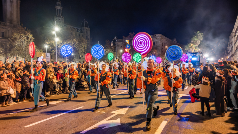 Una imatge de la Cavalcada de Reis de l'any 2025