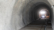 Treball de les tres noves galeries d'evacuació del Túnel de la Rovira
