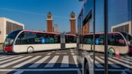 autobus a plaça espanya