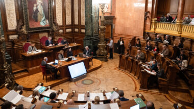 Fotografia d&#039;una sessió plenària.