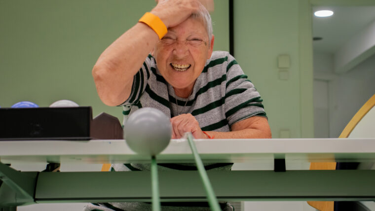Participants de les Olimpíades per a la Gent Gran