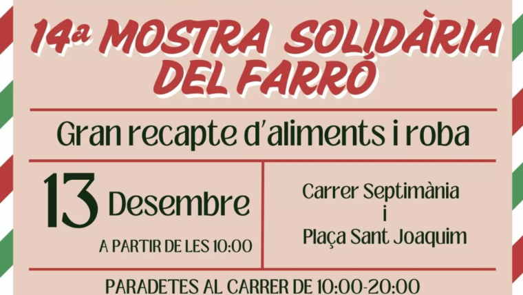 14a Mostra solidària del Farró