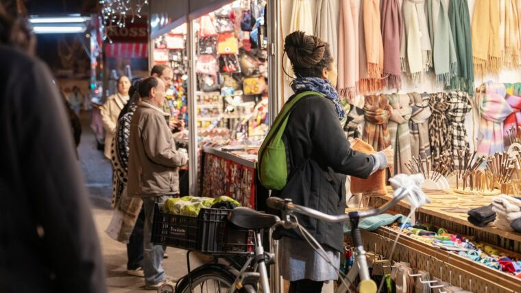 Fira de Sant Tomàs i Reis a la Gran Via