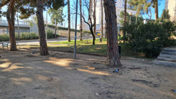 Jardins de Pedro Muñoz Seca, a Montbau.