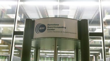 Entrada del Barcelona Supercomputing Centre
